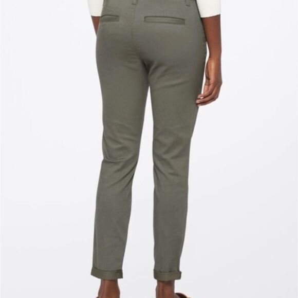 41 Hawthorne Rosabel Mid Rise Skinny Capri Cuffed Ankle Navy Stitch Fix 2P NWT - Picture 3 of 7